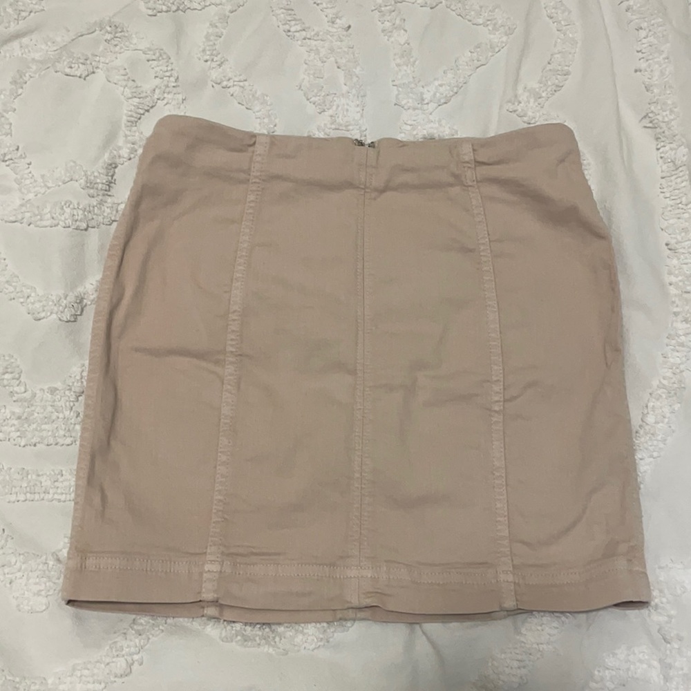 Free people pink skirt
